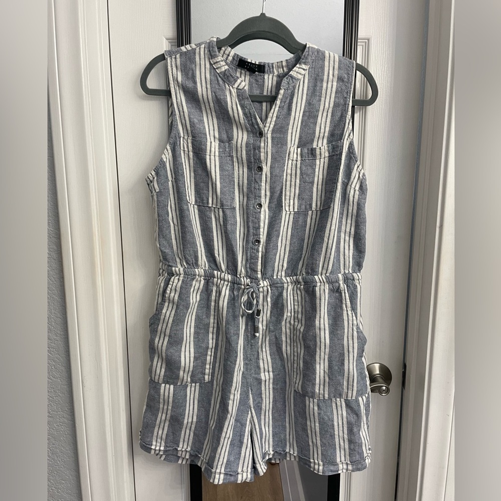 Kelly Renee Linen Blend Shorts Jumper
